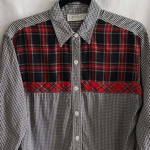 Karen Kane Women's Black White Top Size S - Picture 3 of 4